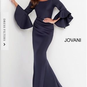 Blue jovani gown stunning